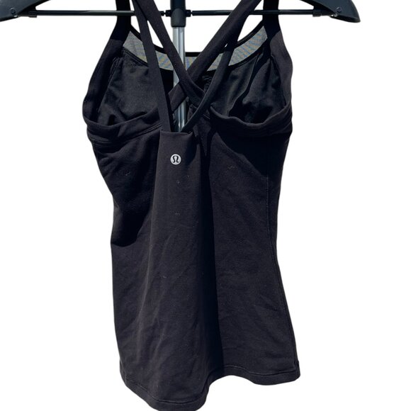 Women's Lululemon Rally Your Heart Tank Size 4 Black - Picture 8 of 12